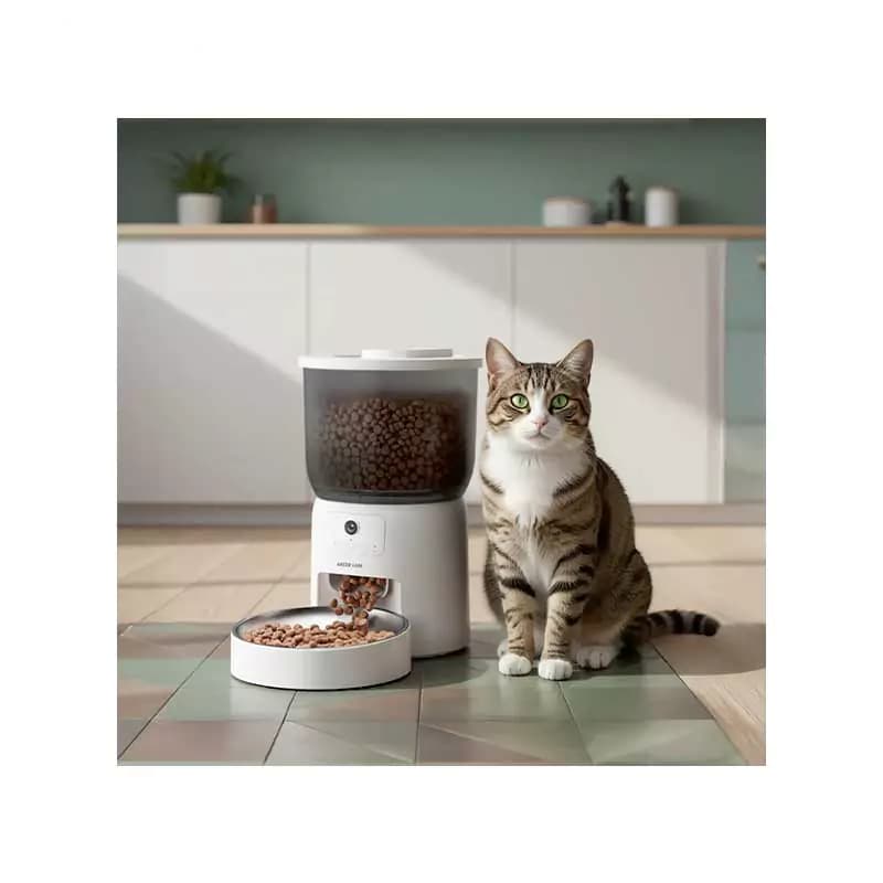 ظرف غذای اتوماتیک حیوانات خانگی گرین لاین مدل Green Lion GL-PF3L — تصویر ۲