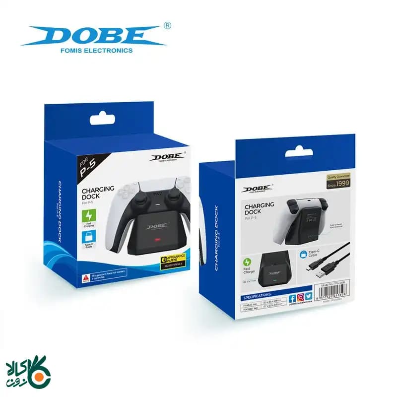 پایه شارژر دسته پلی استیشن 5 دابی مدل Dobe TP5-0586 — تصویر ۲
