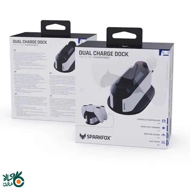 پایه شارژر دسته پلی استیشن 5 اسپارک فاکس مدل SparkFox W20P508 — تصویر ۷