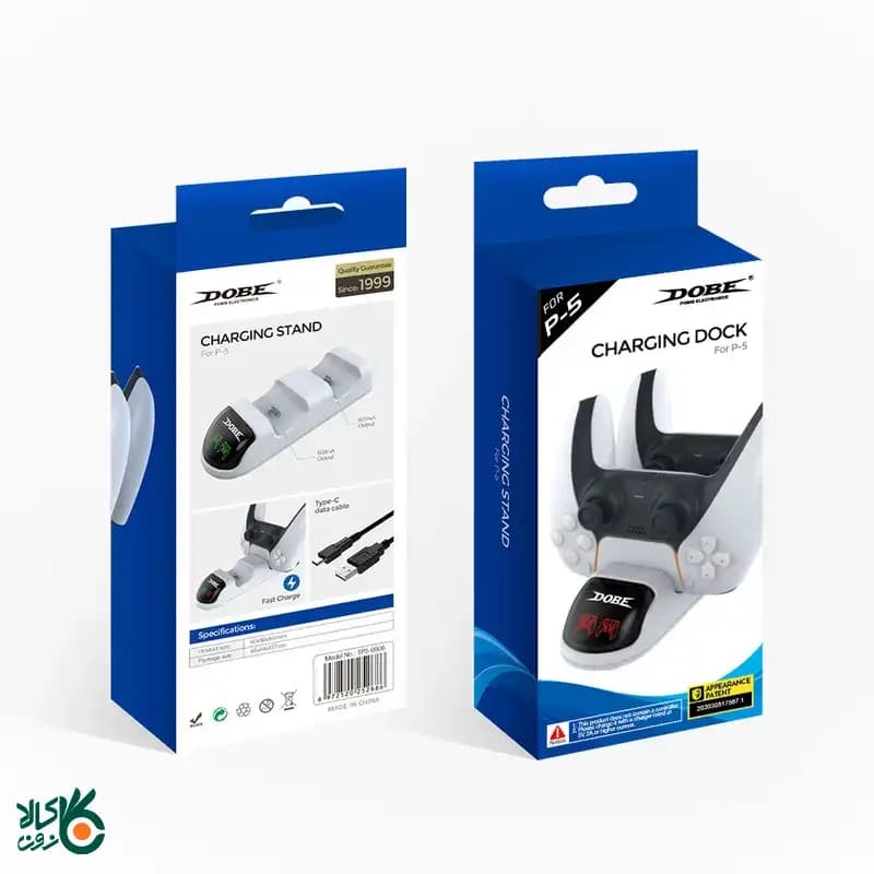 پایه شارژر دسته پلی استیشن 5 دابی مدل Dobe TP5-0506 — تصویر ۴