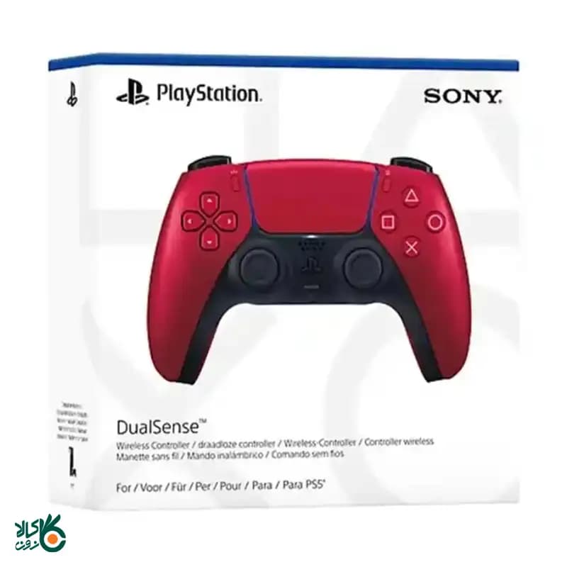 دسته بازی بی‌سیم سونی مدل Sony DualSense Volcanic Red — تصویر ۲