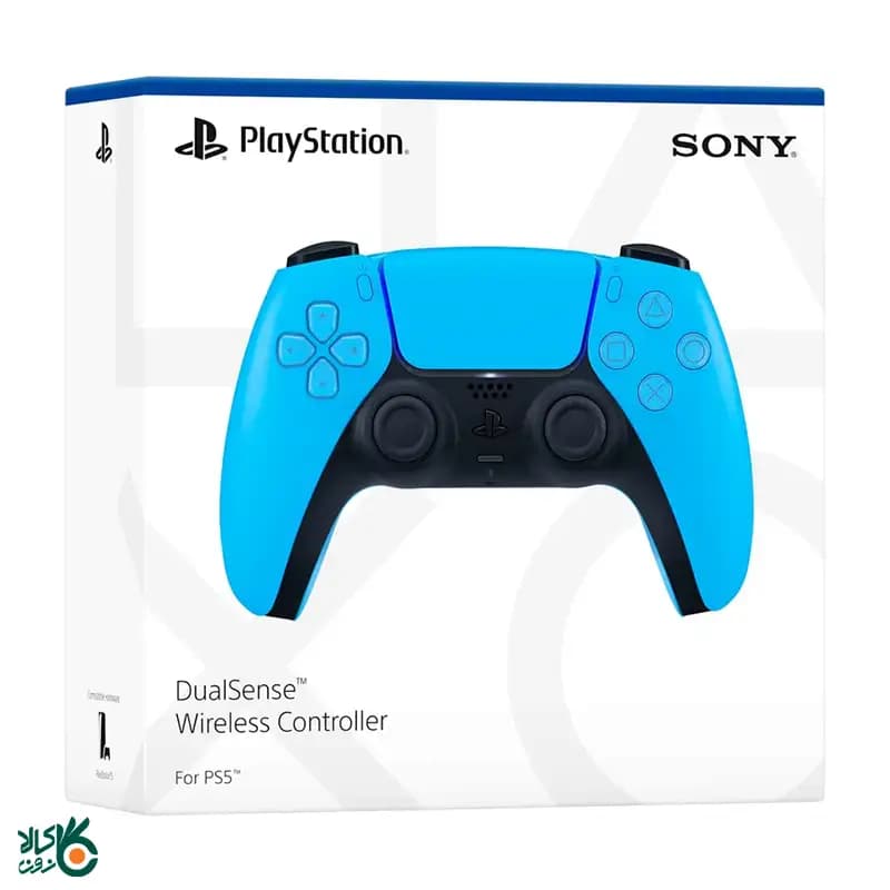 دسته بازی بی‌سیم سونی مدل Sony DualSense Starlight Blue — تصویر ۲