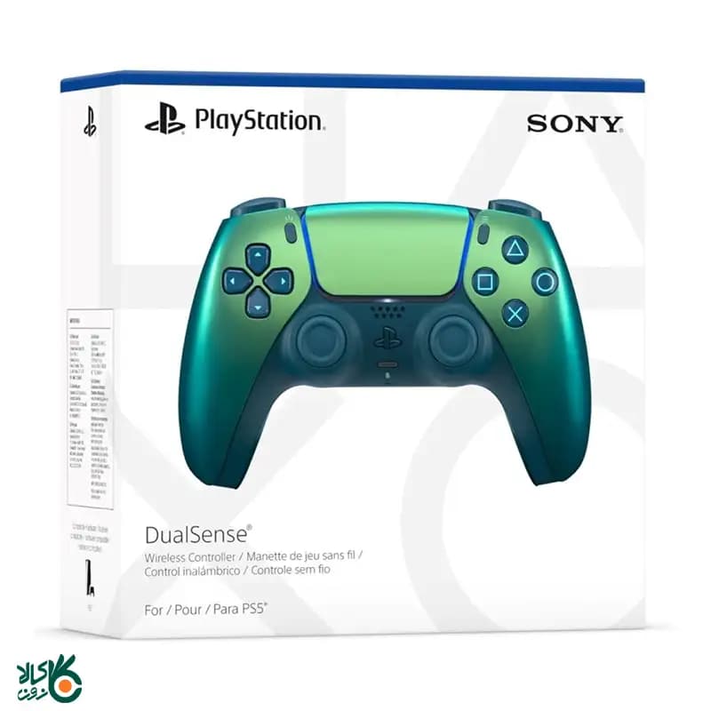 دسته بازی بی‌سیم سونی مدل Sony DualSense Chroma Teal — تصویر ۳