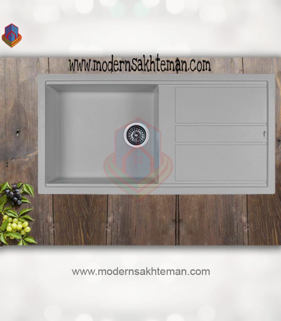 سینک گرانیتی تک لگن شاین کد 521 — تصویر ۵
