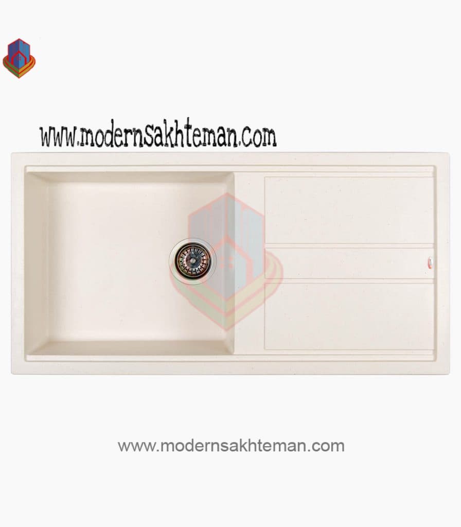 سینک گرانیتی تک لگن شاین کد 521 — تصویر ۳