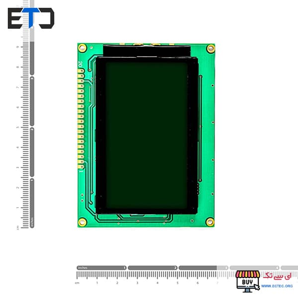 LCD گرافیکی 64×128 با بک لایت سبز — تصویر ۵