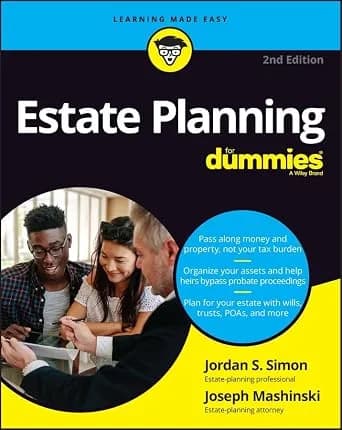 و دانلود نسخه کامل کتاب زبان اصلی Estate Planning For Dummies | دانلود کتاب خارجی