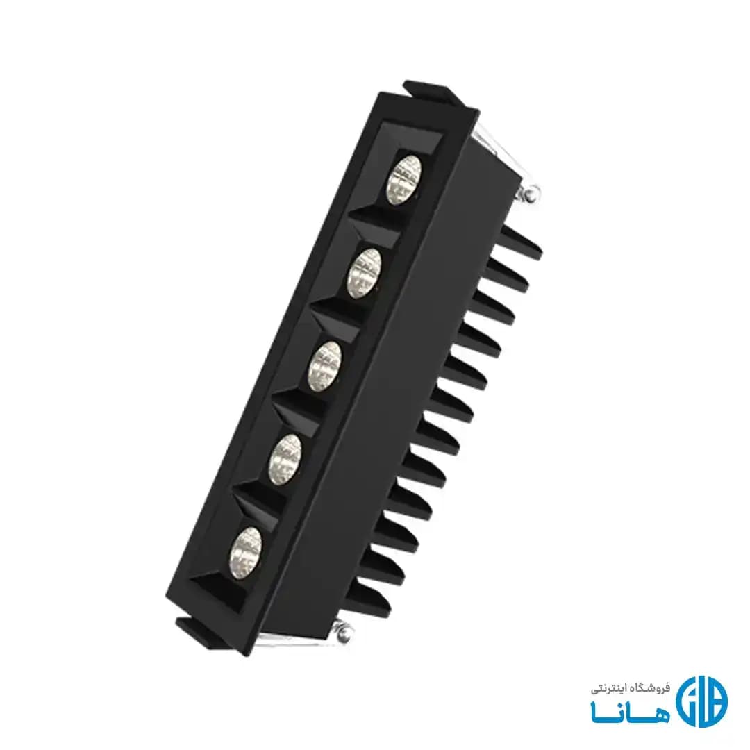 چراغ توکار دارک لایت ۱۲ وات اکووات — تصویر ۲