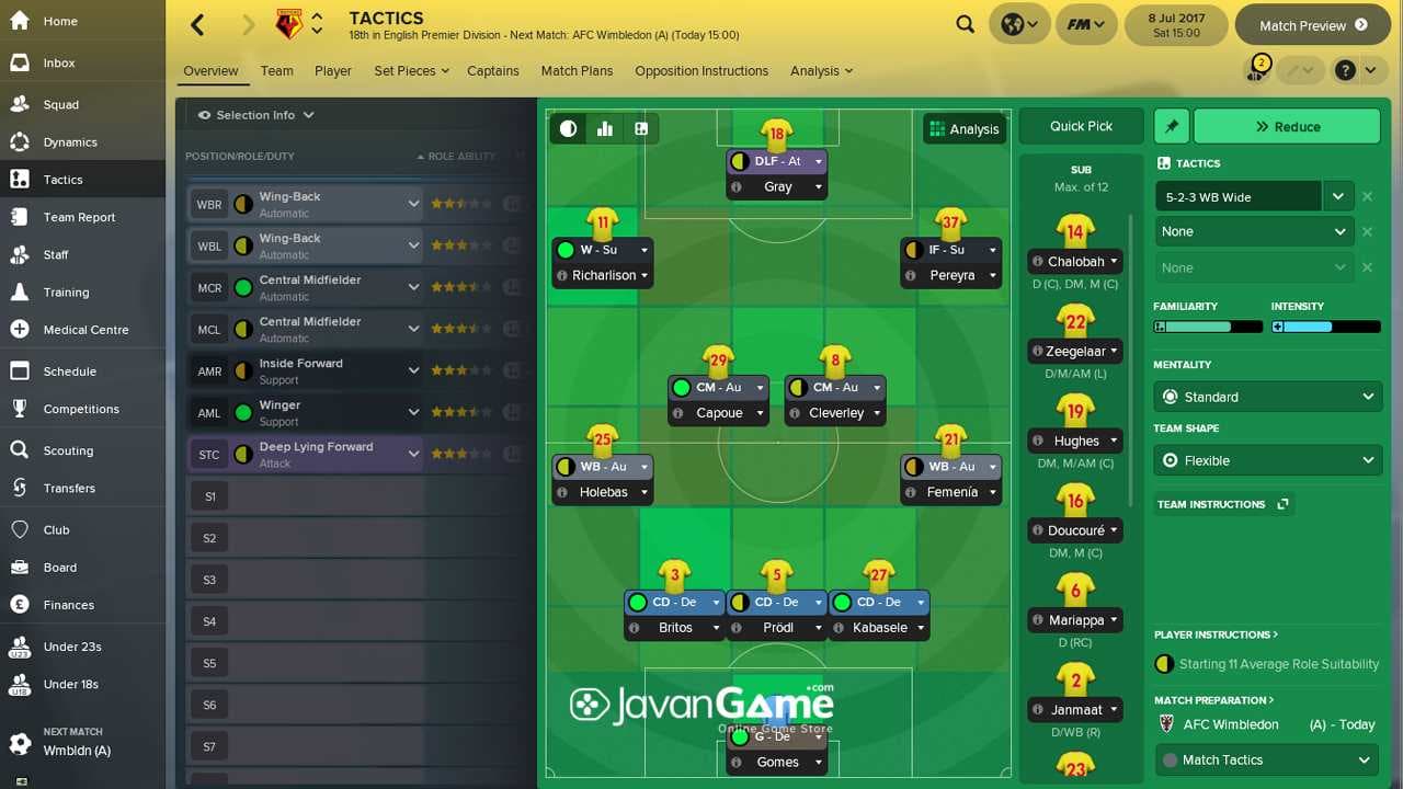 بازی Football Manager 2018 برای PC — تصویر ۳