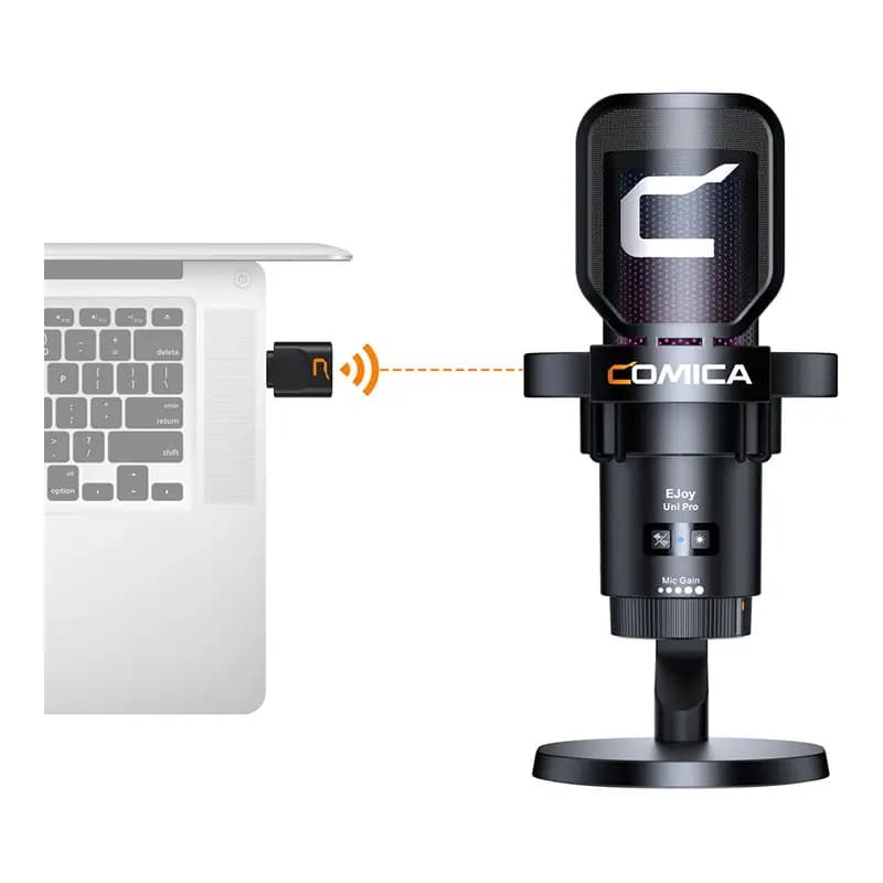 میکروفون بی‌سیم استودیویی کامیکا مدل Ejoy Uni Pro D — تصویر ۶