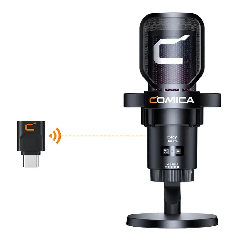 میکروفون بی‌سیم استودیویی کامیکا مدل Ejoy Uni Pro D — تصویر ۲