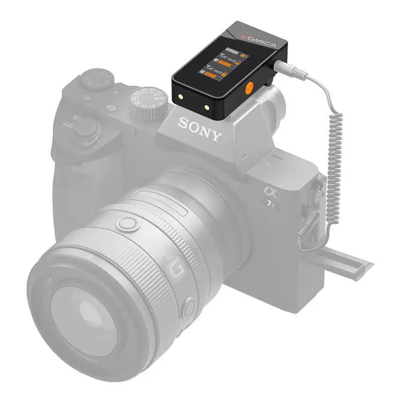 میکروفون بی‌سیم کامیکا دو کاربره مدل Vimo C3 — تصویر ۷