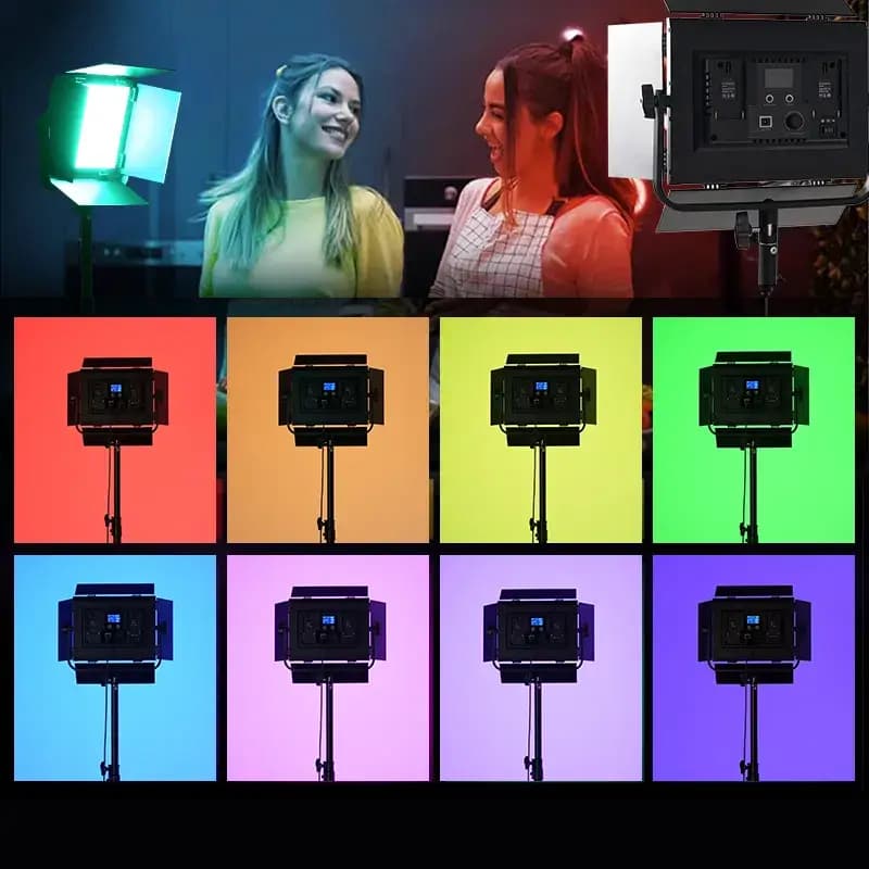 نور LED RGB فوتوکس مدل YB-50RGB — تصویر ۵