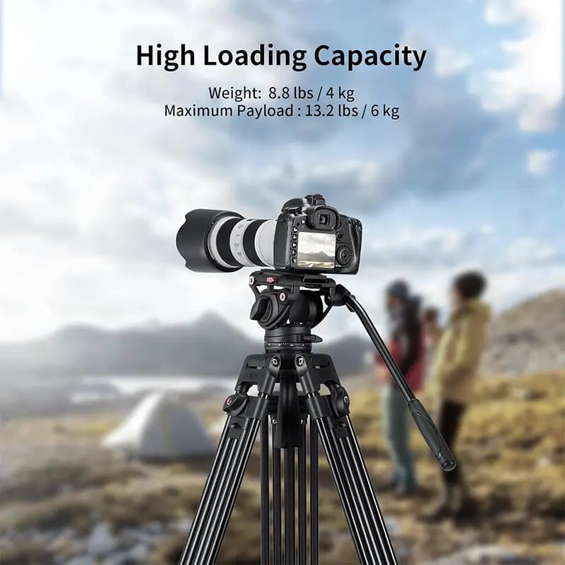سه‌پایه دوربین کایر مدل BV30L — تصویر ۸