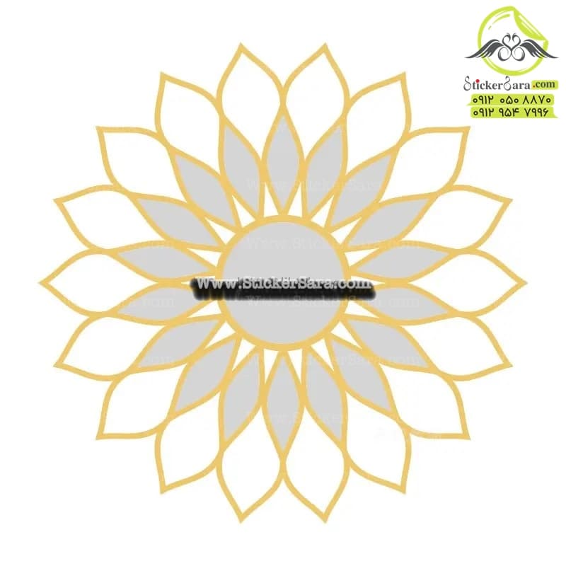 آینه دیواری کنسولی نشکن هلیوس 2 اروپایی — تصویر ۲