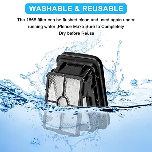 براش رول و فیلتر مناسب بیسل مدل Bissell Crosswave Cordless Max 2767E و Bissell Crosswave Hydrosteam 3527E (ارسال 10 الی 15 روز کاری) — تصویر ۷