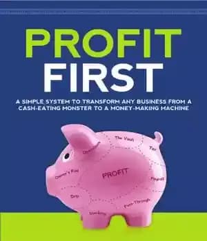 دانلود کتاب Profit first : a simple system to transform any business from a cash-eating monster to a money-making machine…