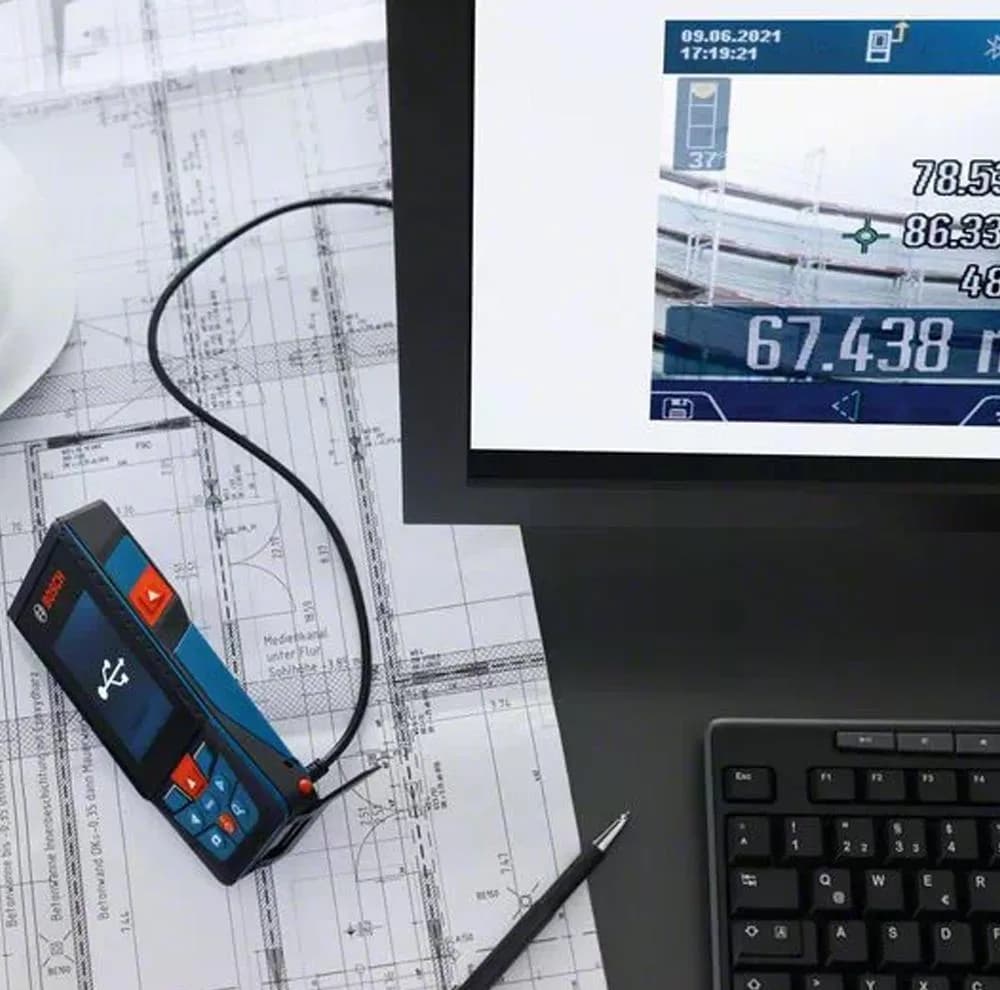 متر لیزری بوش مدل دوربین دار هوشمند حرفه ای GLM 150-27 C — تصویر ۴