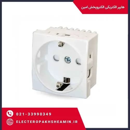 پریز 45×45 سفید دانوب