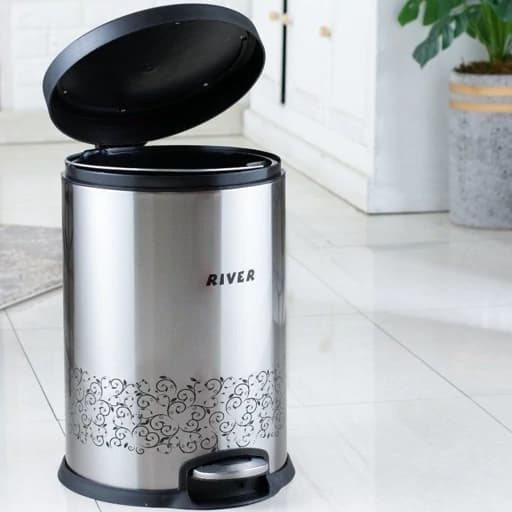 سطل زباله پدالی استیل ریور با آرام بند کامنا مدل 13144940