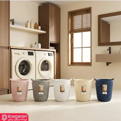 سطل زباله طرح بافت لیمون کامنا مدل 13144901