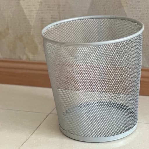 سطل زباله فلزی توری اداری باکیفیت کامنا مدل 13144887