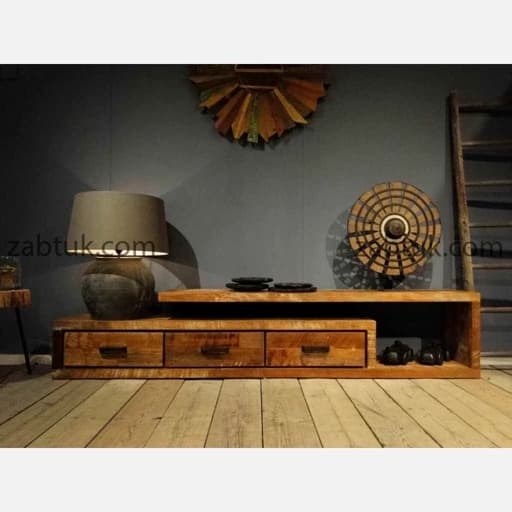 میز تی وی مدرن چوب گردو کامنا مدل 13153140