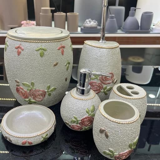 ست بهداشتی گل رز کامنا مدل 13144842