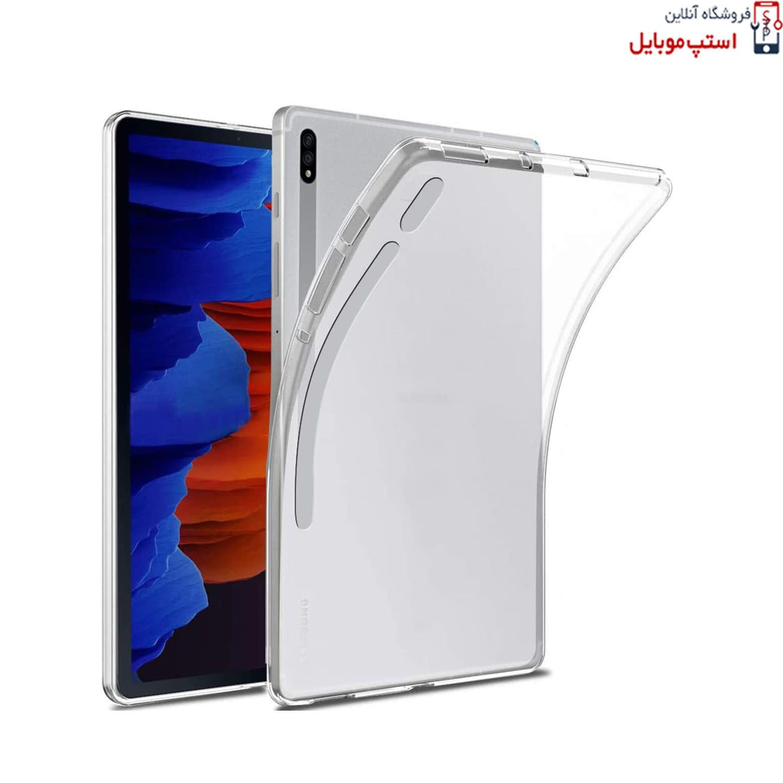 قاب تبلت سامسونگ Galaxy TAB S10 FE SM-X520 / X526 مدل ژله ای شفاف — تصویر ۳