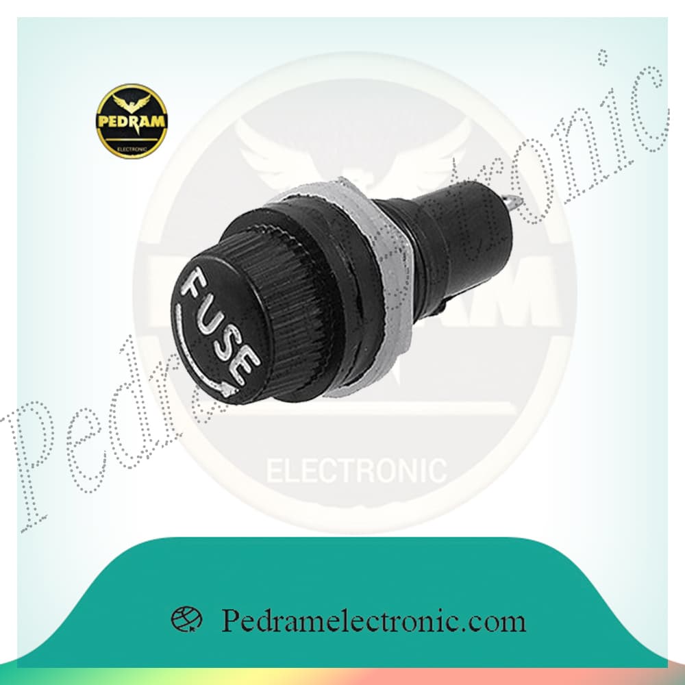 جای فیوز کوچک تایوانی 20*5 | JA FUSE SMAL HOLDER S TA 5*20