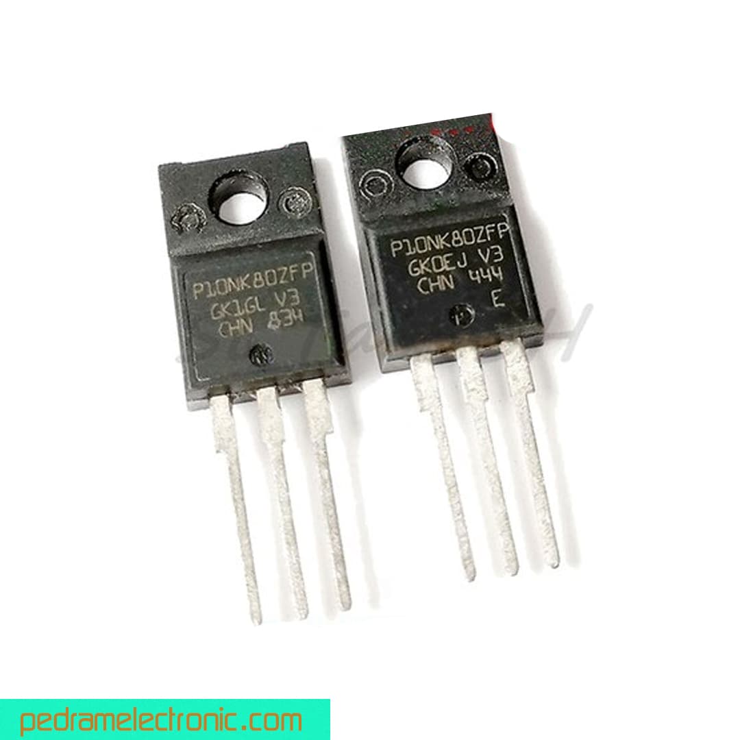 ترانزیستور TR P10N80ZFP TO-220F — تصویر ۲