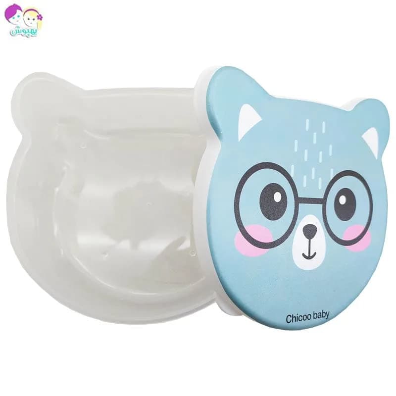 ظرف غذای کودک چهار تکه طرح خرس چیکو Chicoo Baby — تصویر ۳