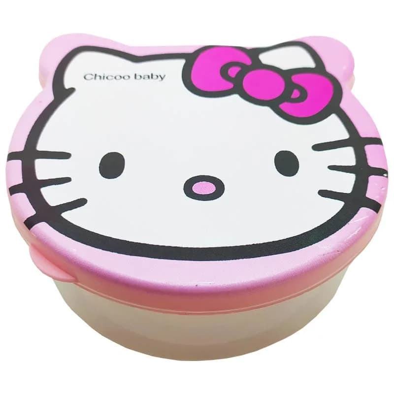 ظرف غذای کودک چهار تکه طرح کیتی چیکو Chicoo Baby