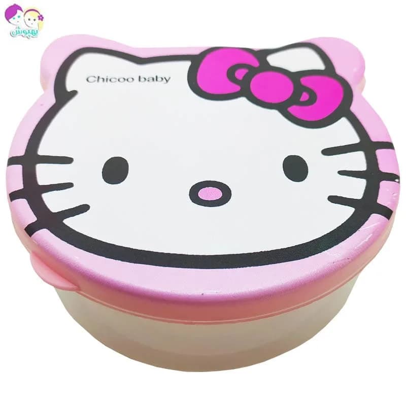 ظرف غذای کودک چهار تکه طرح کیتی چیکو Chicoo Baby — تصویر ۳