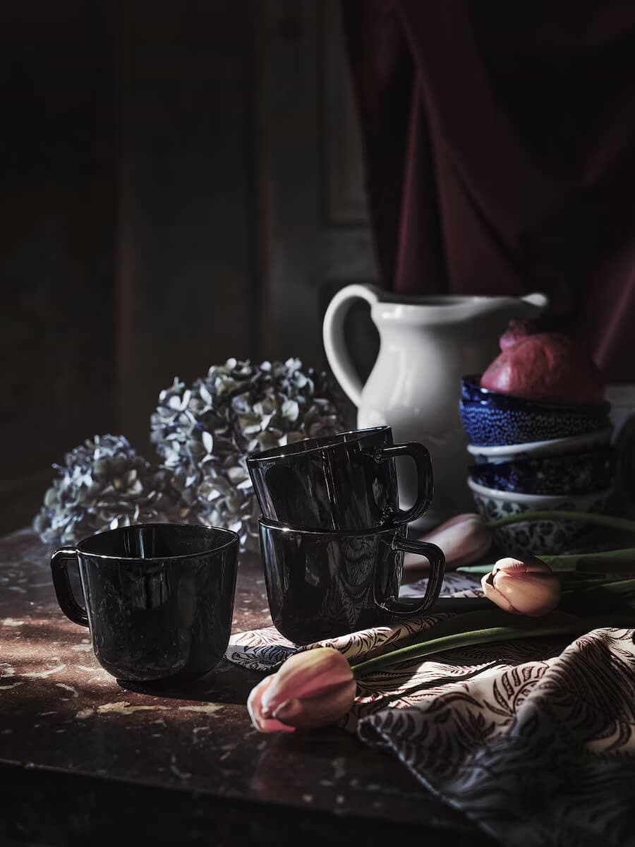 فنجان مشکی ایکیا IKEA-BACKIG — تصویر ۸