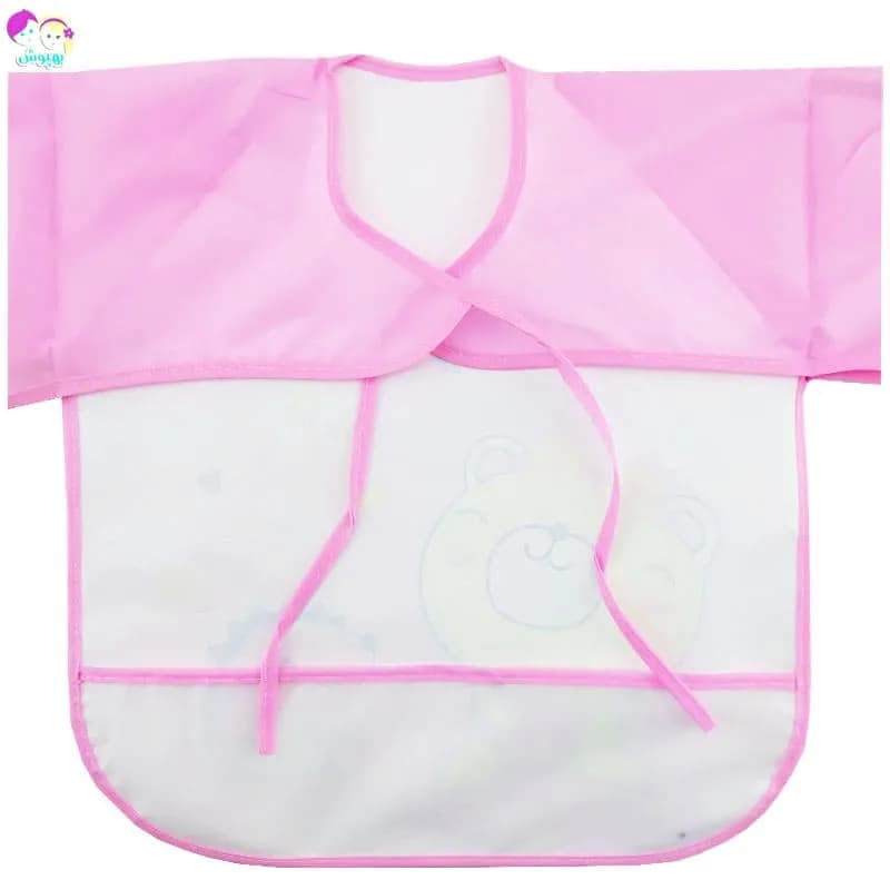 پیش بند لباسی بچگانه طرح خرس و جوجه تیغی Best Baby — تصویر ۵