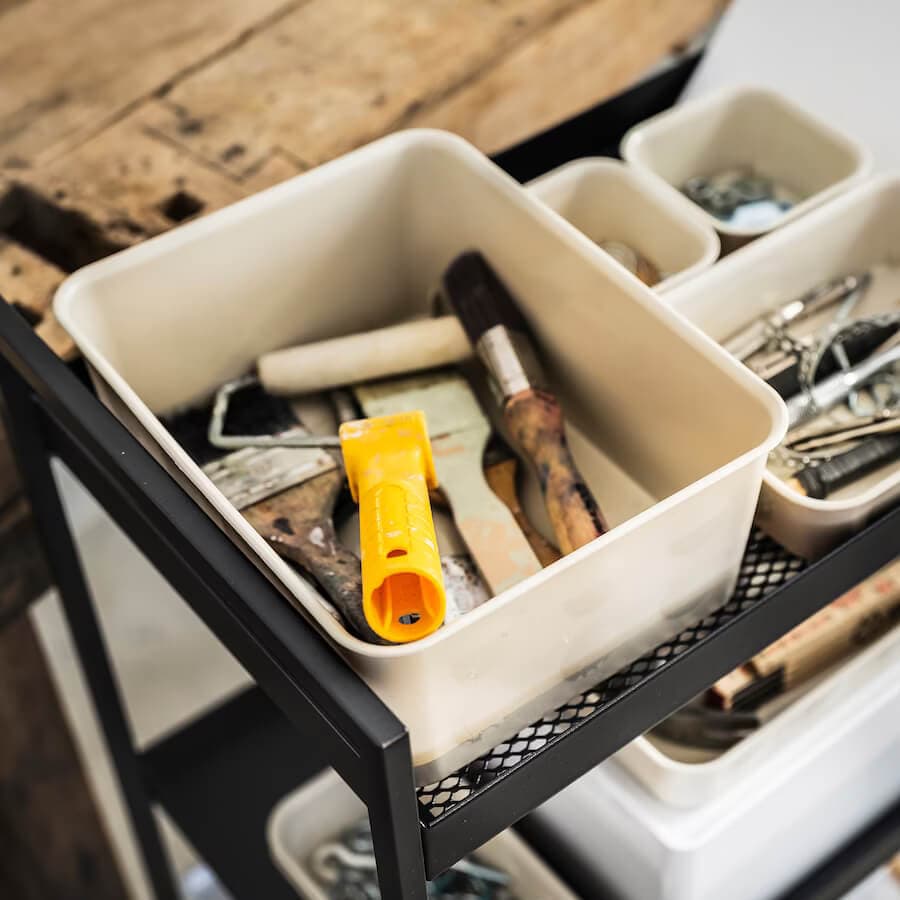 سبد ارگانایز بزرگ ایکیا IKEA-NOJIG — تصویر ۳