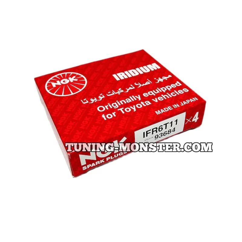 شمع سوزنی پایه کوتاه NGK ایریدیم IFR6T-11 اصل ژاپن — تصویر ۴