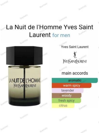 عطر لانویت د ال هوم ایو سن لورن | La Nuit de L’Homme — تصویر ۴