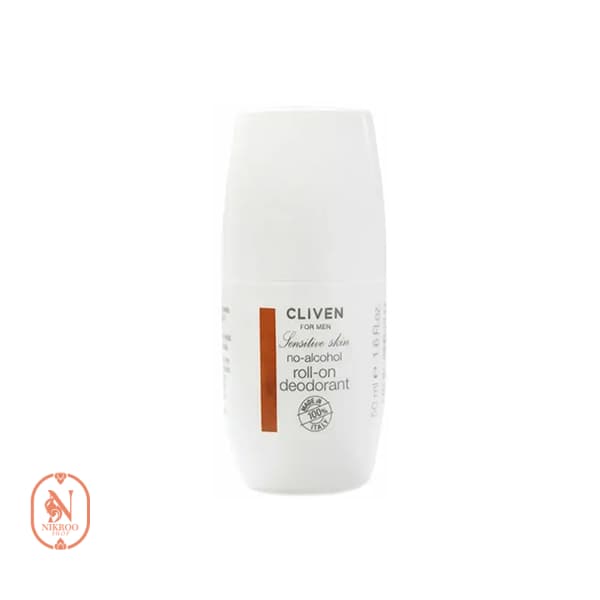 مام رولی ضد تعریق مردانه کلیون Cliven مدل Sensitive Skin حجم 50 میل