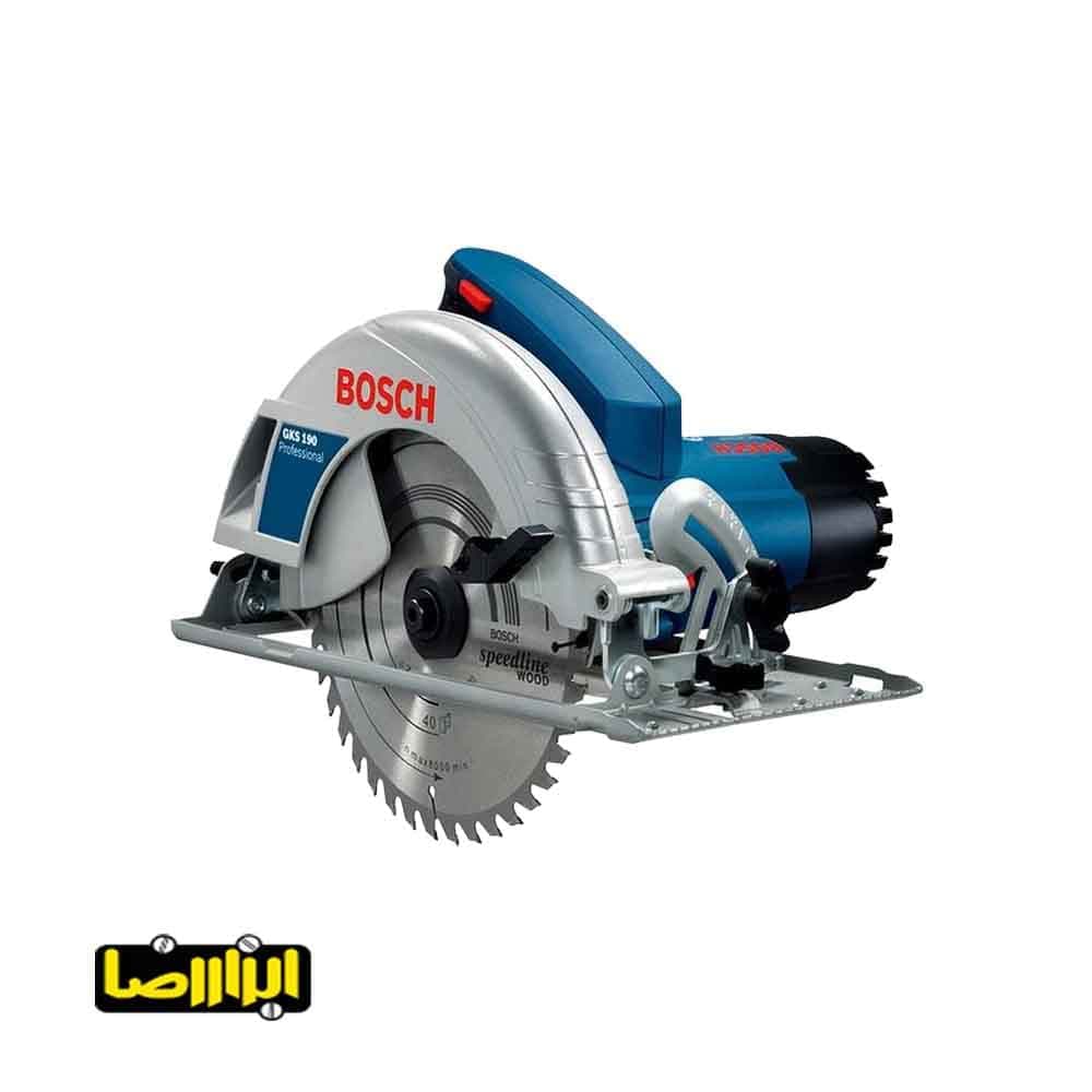 اره گردبر بوش 190 میلیمتر مدل GKS 190