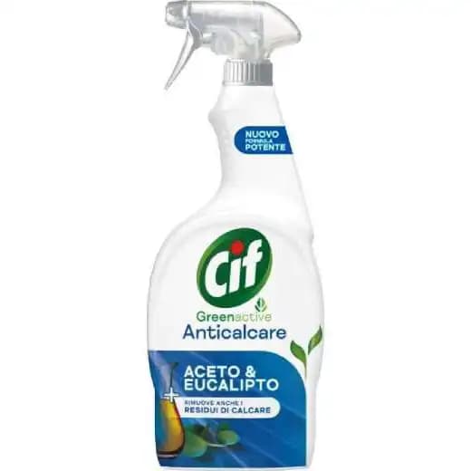 اسپری تمیز کننده و ضد رسوب سیف مخصوص حمام و سرویس بهداشتی 650 میل CIF Anticalcare Aceto Eucalipto Spray