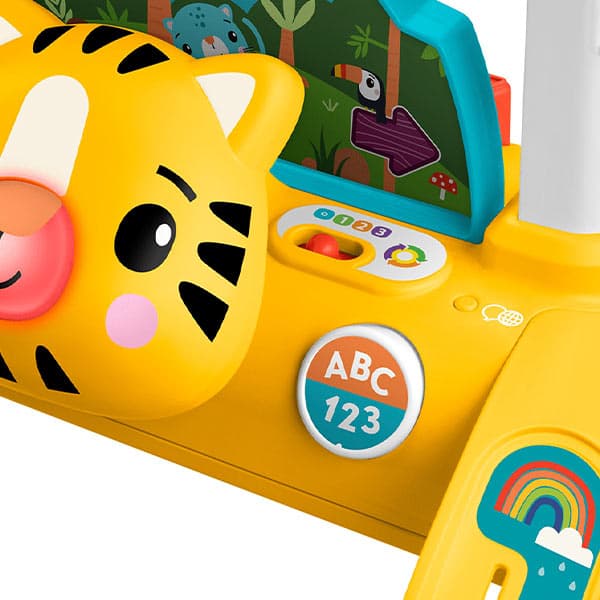واکر دوطرفه Fisher Price زرد — تصویر ۳