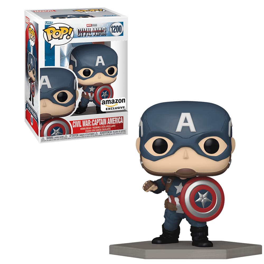 فیگور 9 سانتی Funko Pop کاپیتان آمریکا (1200)