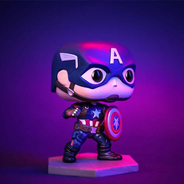 فیگور 9 سانتی Funko Pop کاپیتان آمریکا (1200) — تصویر ۳