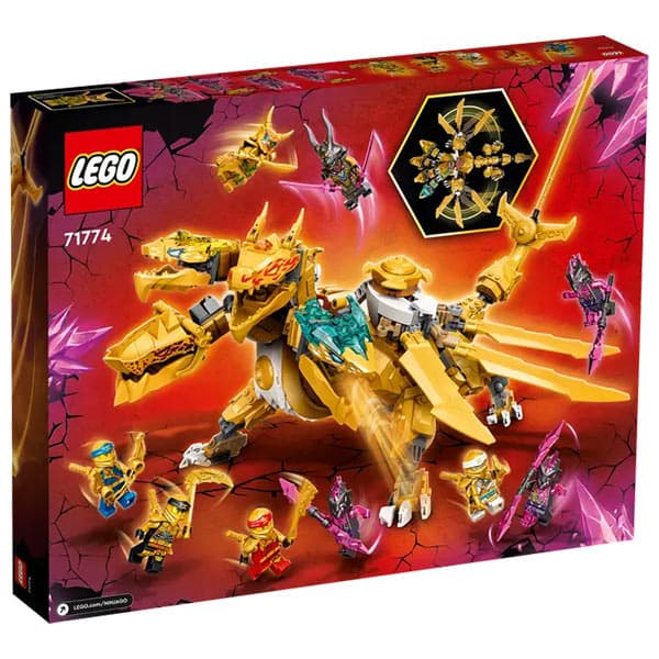 لگو Ninjago مدل Lloyd’s Golden Ultra Dragon 71774 — تصویر ۶