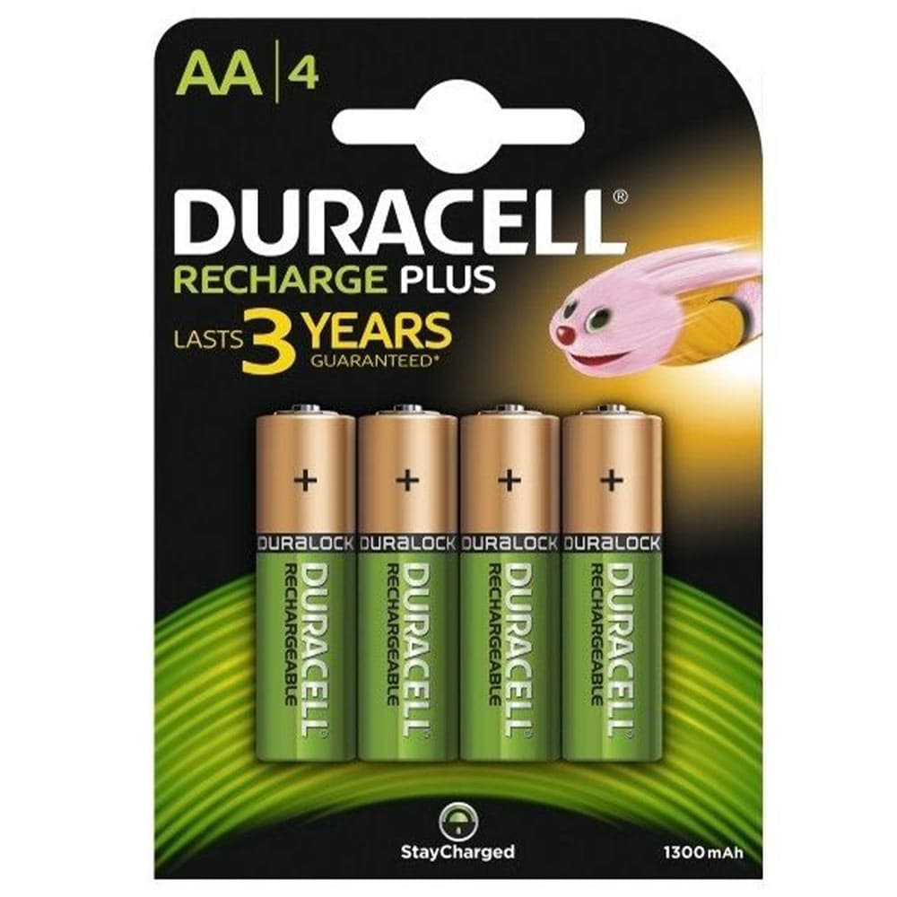 باتری قلمی شارژی دوراسل مدل Recharge AA/4