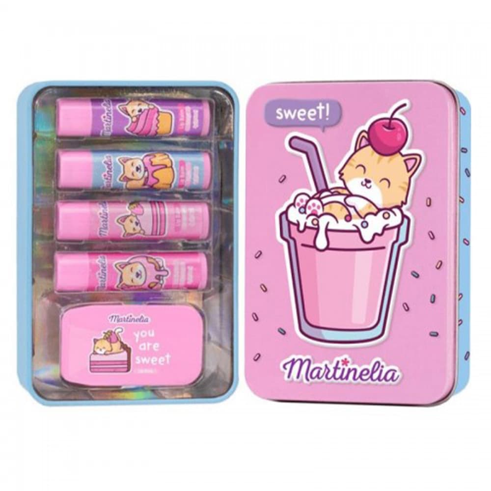 ست آرایشی Martinelia مدل Lip Care Tin Box