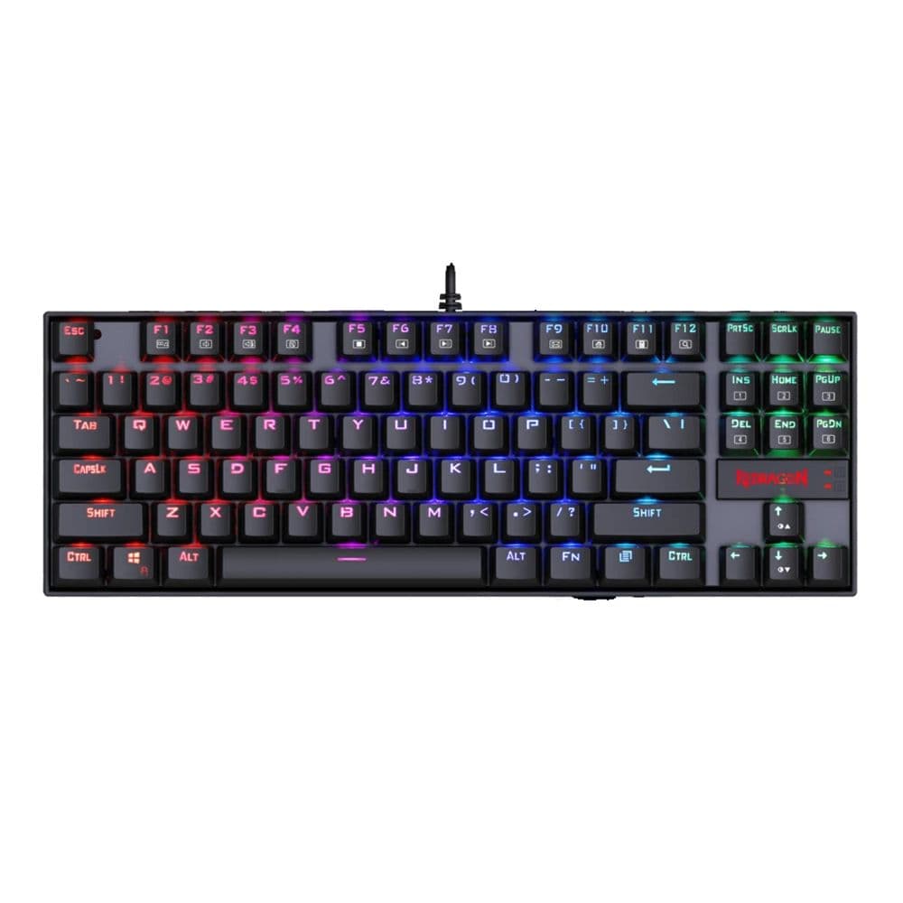 کیبورد گیمینگ Redragon مدل K552 Kumara RGB – سوییچ قرمز
