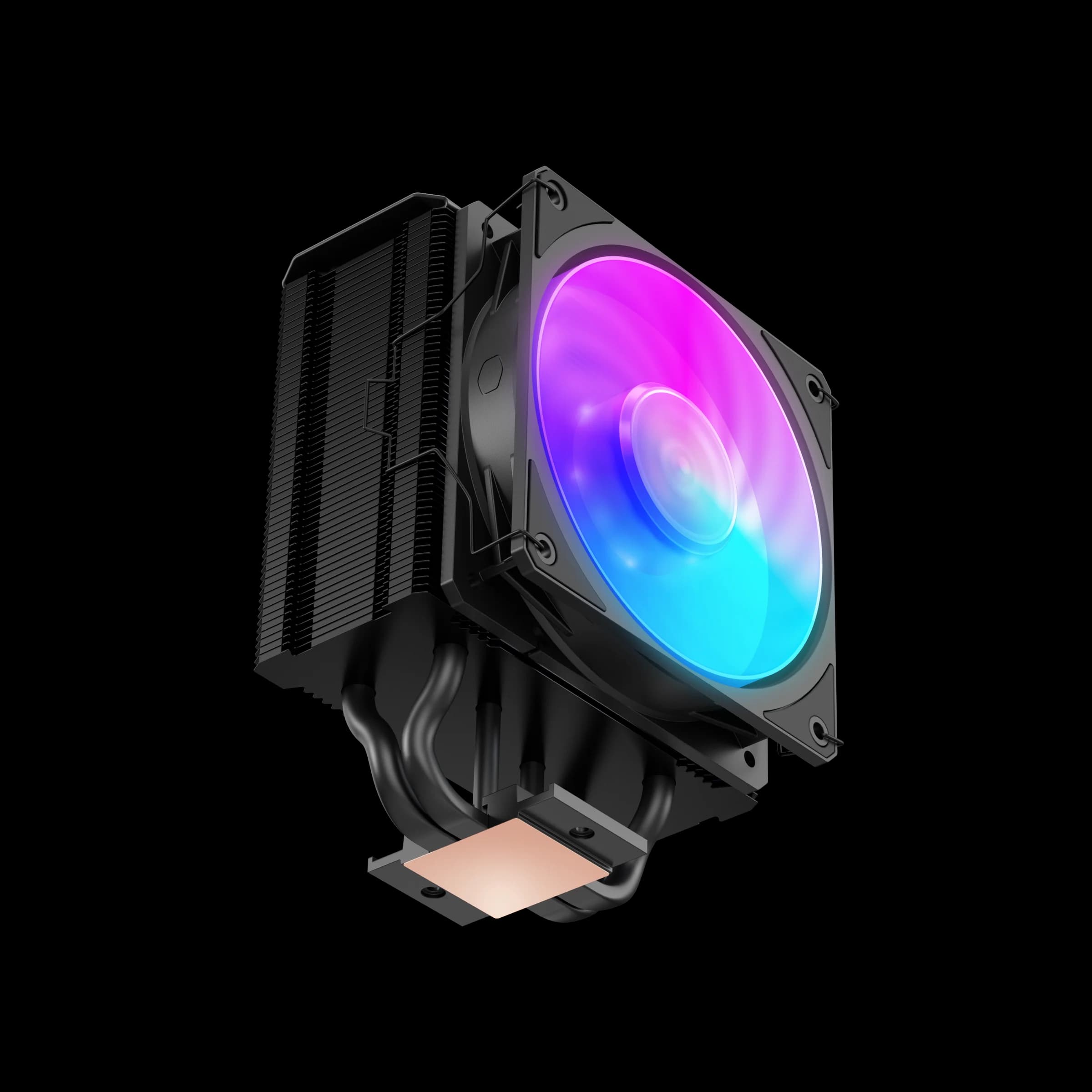 خنک کننده بادی پردازنده کولر مستر Hyper 212 3DHP Black ARGB — تصویر ۵